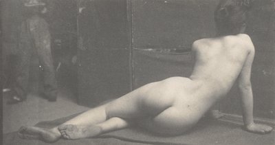 [Női akt hátulról], kb. 1889., kb. 1889. alkotó: Thomas Eakins