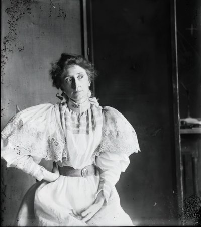 Jennie Dean Kershaw Mrs. Samuel Murray, c. 1897. alkotó: Thomas Eakins