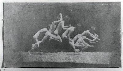 Marey Wheel fényképei George Reynoldsról, 1884. alkotó: Thomas Eakins