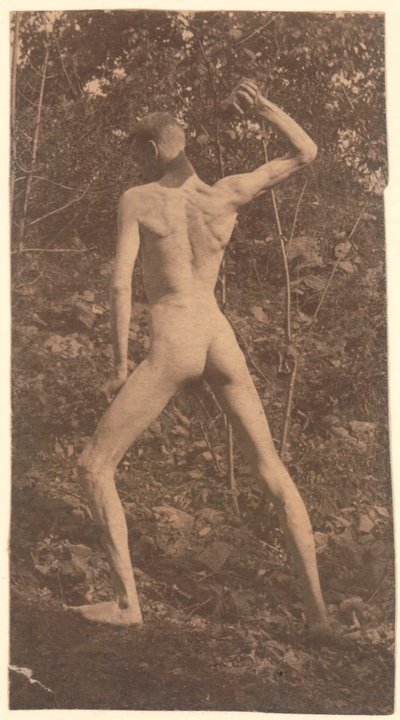 Szikladobó, c. 1883. alkotó: Thomas Eakins