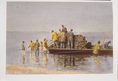 A háló felvétele alkotó: Thomas Eakins