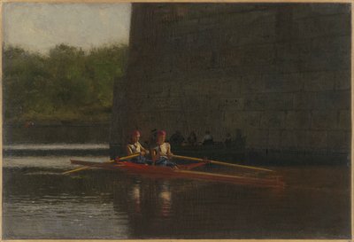 Az evezősök (A Schreiber testvérek) alkotó: Thomas Eakins