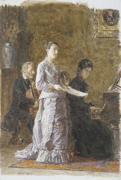 A szánalmas dal, 1881. alkotó: Thomas Eakins