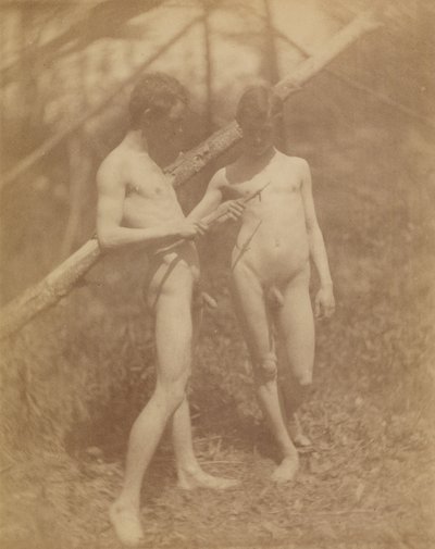 [Két férfi akt] alkotó: Thomas Eakins