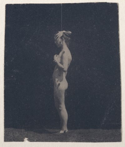 Azonosítatlan modell, 1884. alkotó: Thomas Eakins