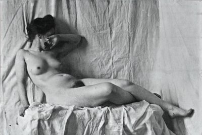 Azonosítatlan modell, c. 1886-1892. alkotó: Thomas Eakins