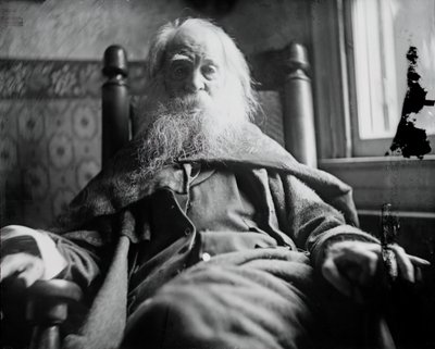 Walt Whitman Camdenben, N.J., kb. 1891. alkotó: Thomas Eakins