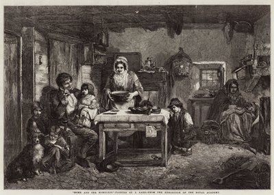 Otthon és hajléktalanok alkotó: Thomas Faed