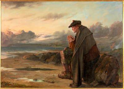 Ó, miért hagytam el Hame-emet, 1886 alkotó: Thomas Faed