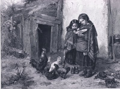 Pot Luck, a The Magazine of Art 1893-ból, Cassell and Company alkotó: Thomas Faed