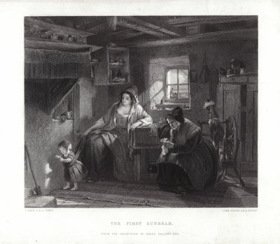 Az első napsugár alkotó: Thomas Faed
