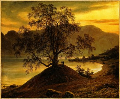 Öreg nyírfa a Sognefjordnál alkotó: Thomas Fearnley