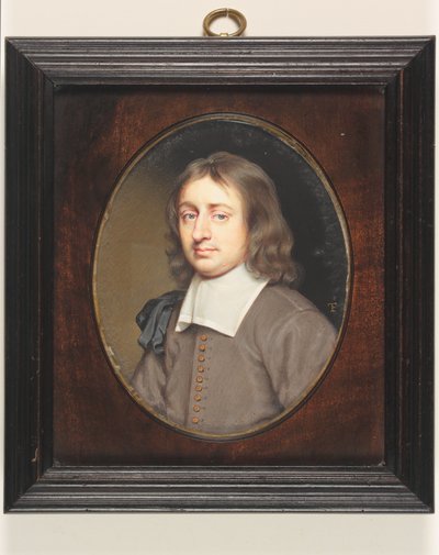Christopher Simpson (akvarell pergamen) alkotó: Thomas Flatman