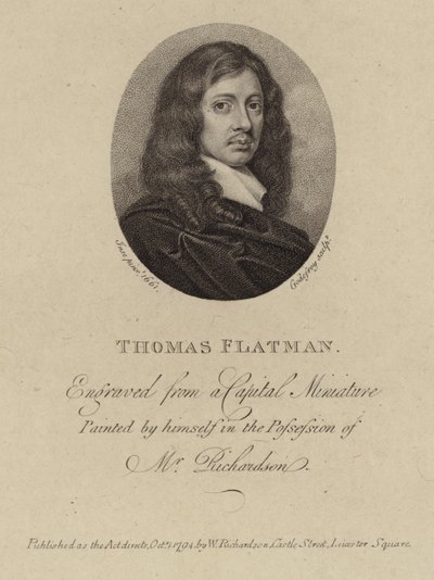 Tamás portréja a lakásban alkotó: Thomas Flatman