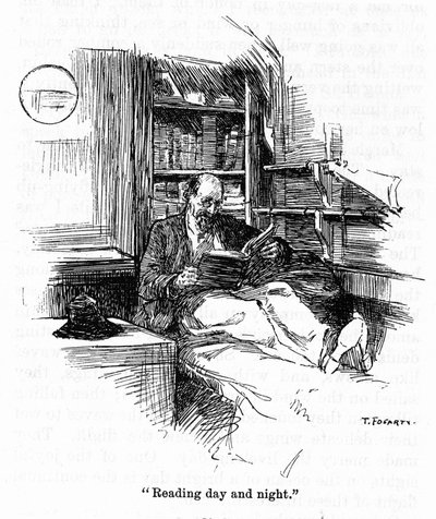 Joshua Slocum (1844-1909) kapitány portréja, aki 1895-ben vállalta az első vitorlás világkörüli túrát. Thomas Fogarty (1873-1938) rajza XX. alkotó: Thomas Fogarty
