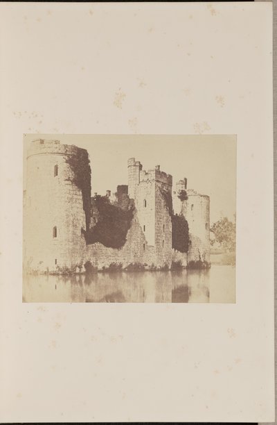 Bodiam Castle, Sussex, délkelet felől alkotó: Thomas G. Mackinlay