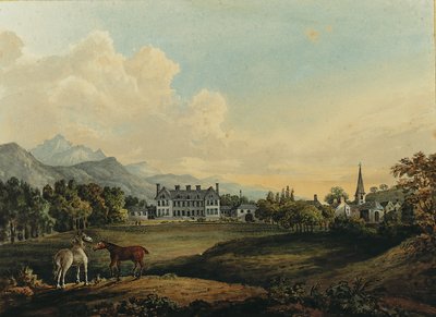 Kilátások Killarney-ban: Lord Kenmare háza alkotó: Thomas Gage