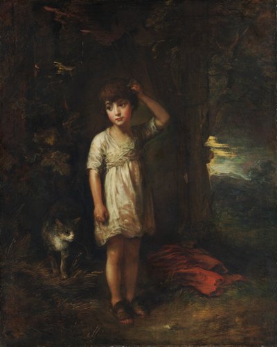Fiú macskával, reggel alkotó: Thomas Gainsborough