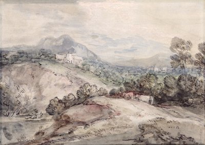 Dombos táj alkotó: Thomas Gainsborough