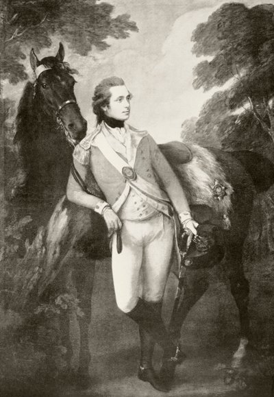Anthony St Leger (litho) alkotó: Thomas Gainsborough