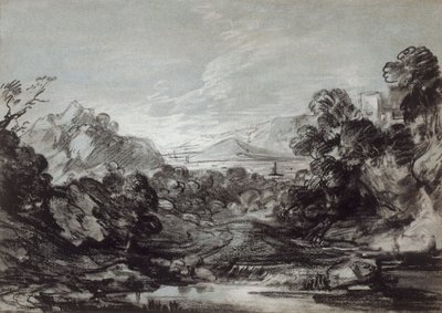 Tengerparti kilátás alkotó: Thomas Gainsborough