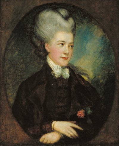 Lady Georgiana Poyntz, Spencer grófnő (?) alkotó: Thomas Gainsborough