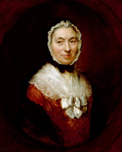 Lady In A Mob sapka (olaj, vászon) alkotó: Thomas Gainsborough