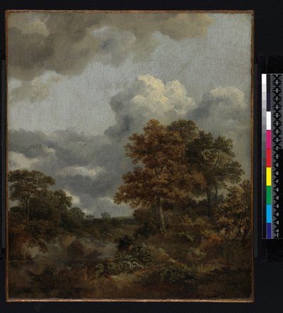 Táj medencével, 1746-1747 alkotó: Thomas Gainsborough
