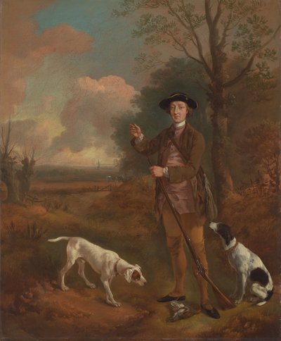 John Dade őrnagy, Tannington, Suffolk alkotó: Thomas Gainsborough
