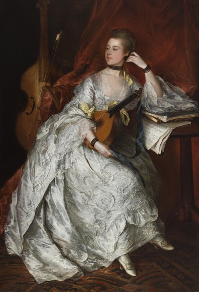 Ann Ford (később Mrs.Philip Thicknesse) portréja alkotó: Thomas Gainsborough