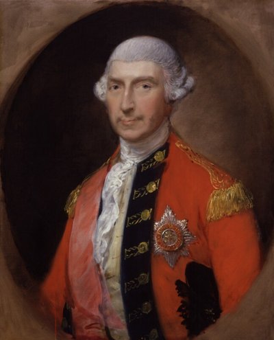 Jeffery Amherst, 1. báró Amherst (1717-1797), tábornagy portréja alkotó: Thomas Gainsborough