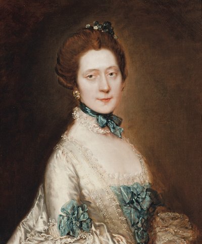 Lady Anne Furye (született Greenly) portréja alkotó: Thomas Gainsborough