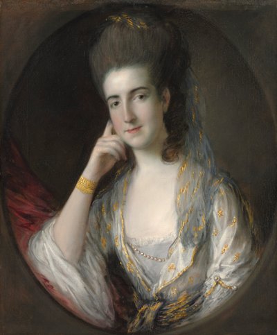 Wise Mária portréja, c. 1776. alkotó: Thomas Gainsborough