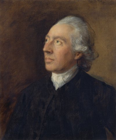 Humphry Gainsborough tiszteletes, 1770 és 1774 között. alkotó: Thomas Gainsborough
