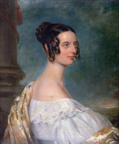 Catherine Gandy, szül.: Hyde, 1837-38 körül alkotó: Thomas Gandy