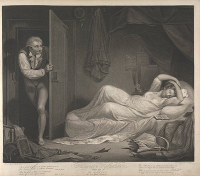 Szorgalom és szétszórtság: A Wanton az ágykamrájában (3. tábla) alkotó: Thomas Gaugain