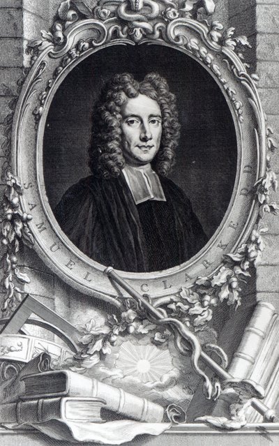 Samuel Clarke, Jacobus Houbraken metszete, 1737-48 körül alkotó: Thomas Gibson