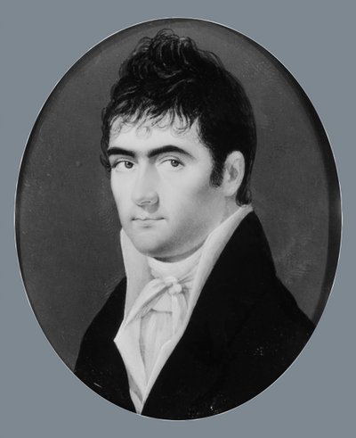Önarckép, kb. 1805. alkotó: Thomas Gimbrede