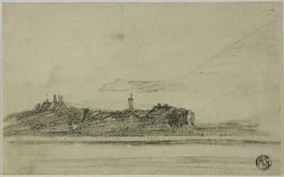 Kastély a parton alkotó: Thomas Girtin