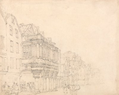 A Guildhall, Exeter alkotó: Thomas Girtin