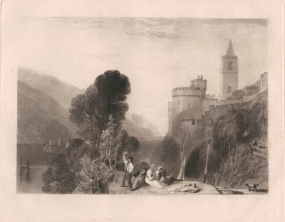 Dartmouth kastély, a Dart folyón alkotó: Thomas Goff Lupton