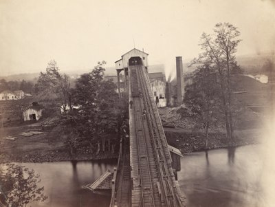 Von Storch Breaker, Del. & Hudson Canal Co., c. 1863-1865. alkotó: Thomas H. Johnson