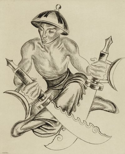 (Kínai férfi) alkotó: Thomas Handforth