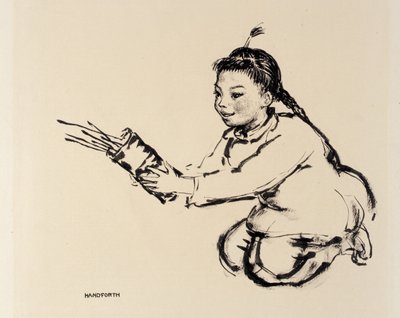 Kínai lány alkotó: Thomas Handforth
