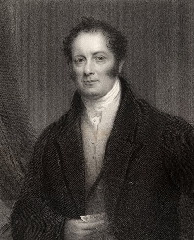 Edward Baines, J. Cochran metszet, a National Portrait Gallery V. kötetéből, megjelent 1835 körül alkotó: Thomas Hargreaves
