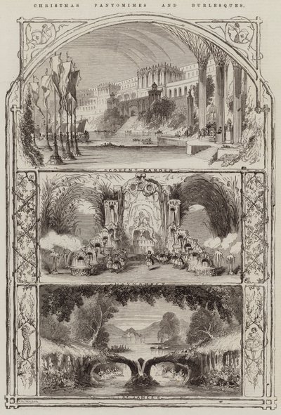 Karácsonyi pantomim és burleszk alkotó: Thomas Harrington Wilson