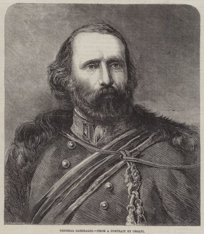 Garibaldi tábornok alkotó: Thomas Harrington Wilson