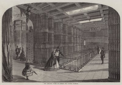 Új fegyvertár, Tower of London, a Tanács üléstermében alkotó: Thomas Harrington Wilson