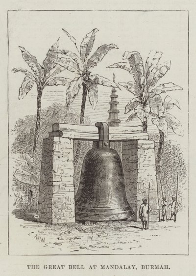 A nagy harang Mandalay-ben, Burmah-ban alkotó: Thomas Harrington Wilson