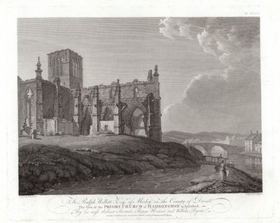 Priory Church Haddingtonban alkotó: Thomas Hearne